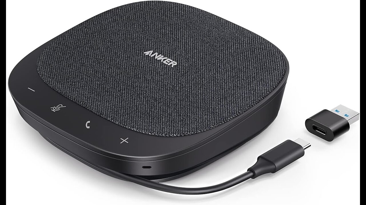 Anker PowerConf S330 USB Speakerphone, Conference Microphone