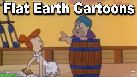 Flat Earth in Cartoons