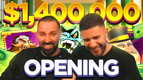 $1,400,000 BONUS OPENING WITH @X7Dave and @AyeZee