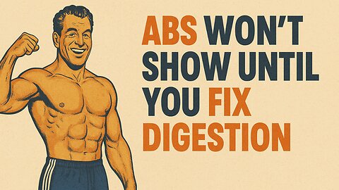Abs Won’t Show Until You Fix Digestion 💪