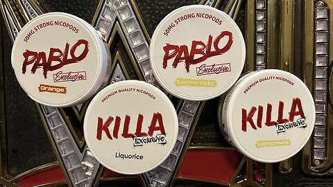 Killa & Pablo Exclusive (Nicotine Pouches) Review