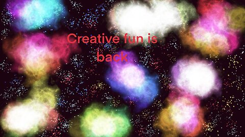 Creative fun is back