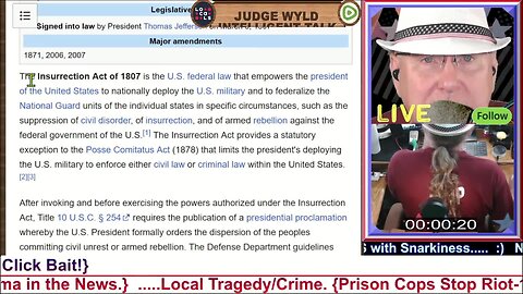 Insurrection Act 1807 