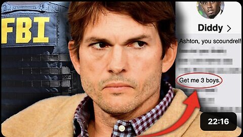 "Ashton Kutcher Accused of Facilitating Child Abuse for 'Diddy VIPs'"
