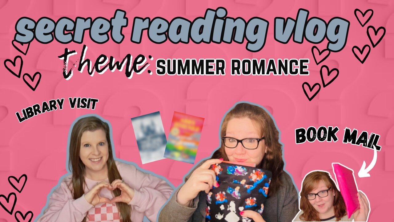 Secret Summer Romance Reading Vlog + Book Mail, Library Visit, and Donuts!