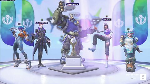 Getting mad at the teams positioning. We still got this