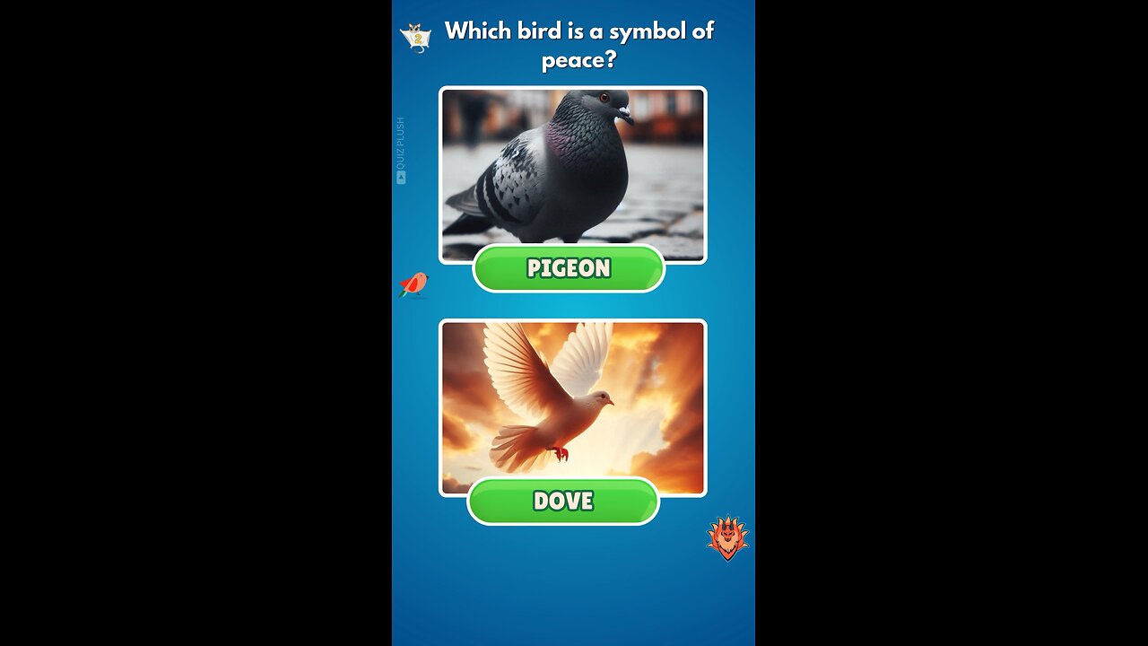 Can you guess the Bird of Peace?
