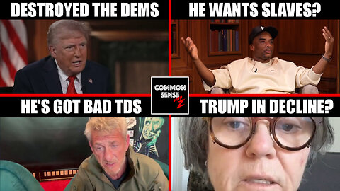 Trump Slams Dems | Charlamagne Is A Moron | Has Sean Penn Gone Crazy? | Rosie Says Trump In Decline