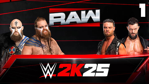 WWE 2K25 Raw April 28th 2025 - Match 1: War is Raw!