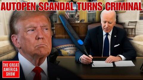Autopen Scandal turns CRIMINAL as DOJ opens Investigation. New Polling shows HUGE divide in America!