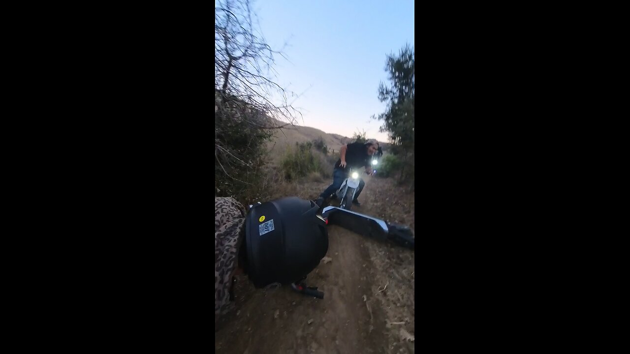I fell into the ditch! ☠️