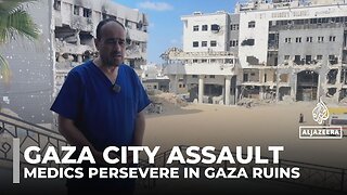 Gaza doctors refuse to leave patients despite intensifying Israeli ground assault