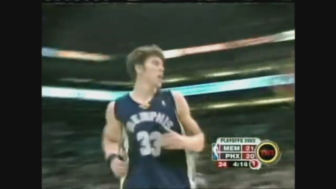 Mike Miller 19 Points 4 Ast @ Suns, 2005 Playoffs Game 1.