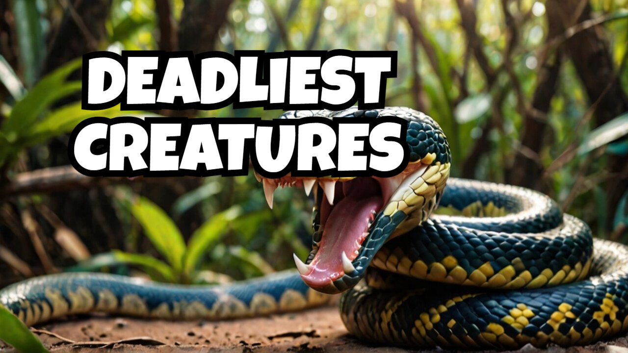 Venom vs Poison What’s the Difference? Deadliest Animals EXPLAINED!