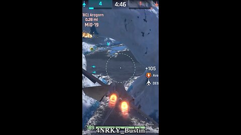 F-111 Aardvark hugging the ice