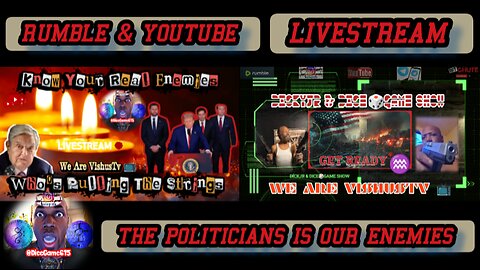 Know Your Real Enemies... "LIVESTREAM" #VishusTv 📺