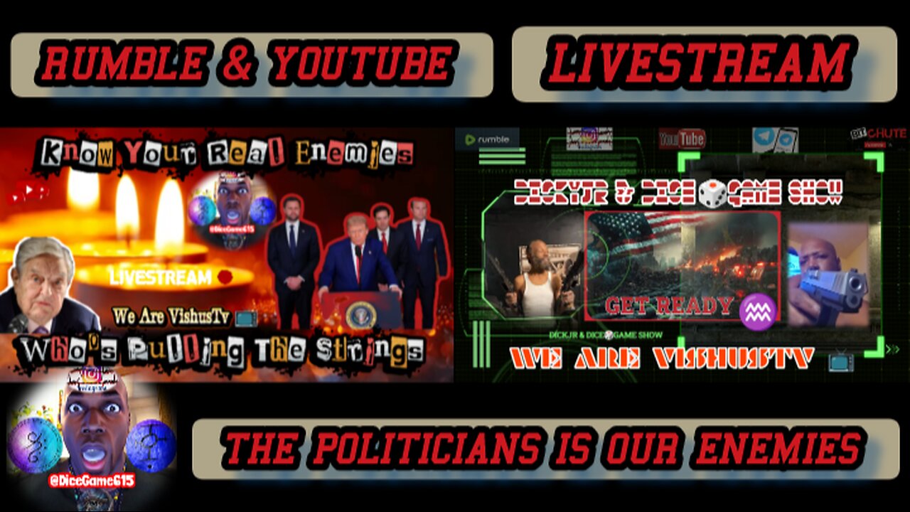 Know Your Real Enemies... "LIVESTREAM" #VishusTv 📺