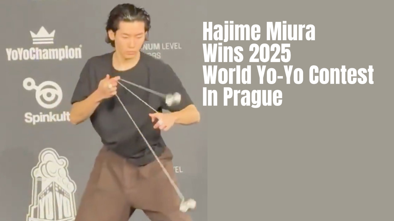 Hajime Miura Wins 2025 World Yo-Yo Contest In Prague