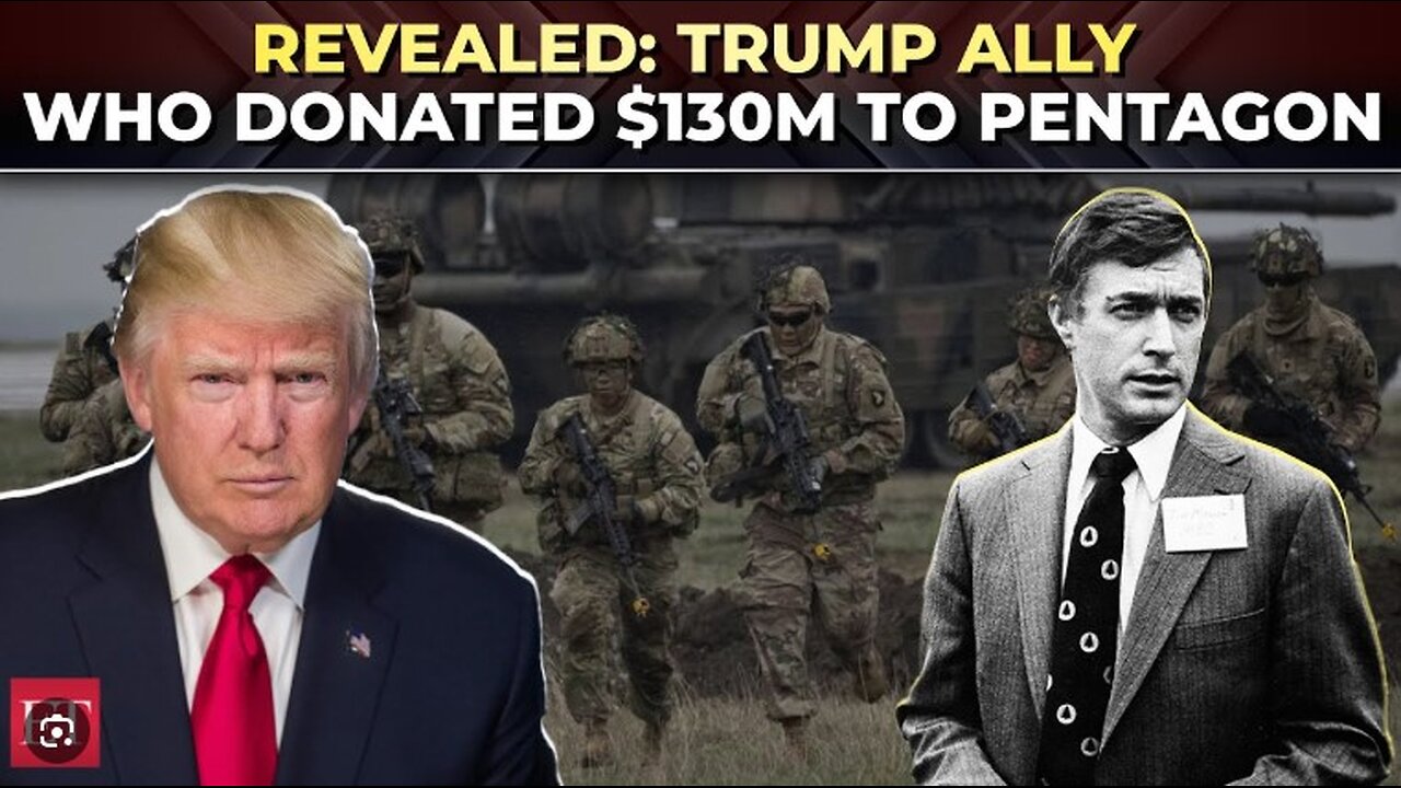 Trump’s Mystery Friend Who Donated to US Military Revealed