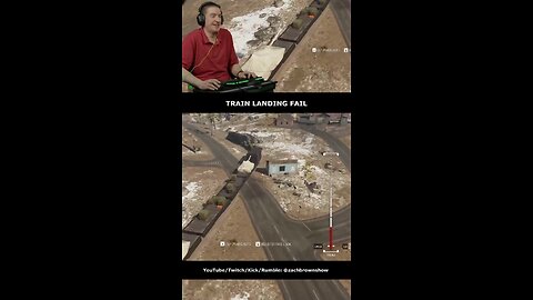 Train Landing Fail - Warzone