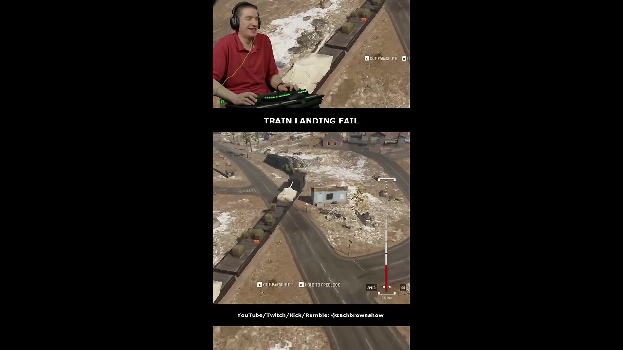 Train Landing Fail - Warzone
