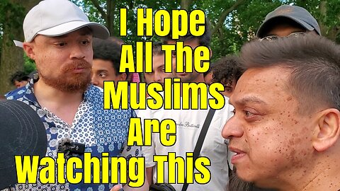 Speakers Corner - Mansur Starts To Make Excuses To Timothy For Not Discussing The Islamic Dilemma