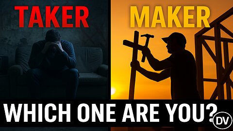 This Message Will Call Out Every Passive Man — Be a Maker, Not a Taker