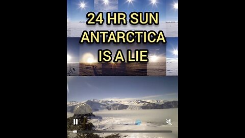 24 hour sun in Antartica - Debunked