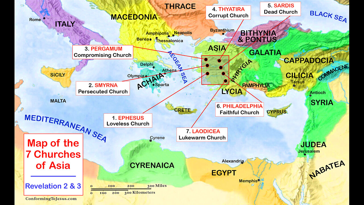 Revelation 2:1-4 - The Church of Ephesus, Part 1