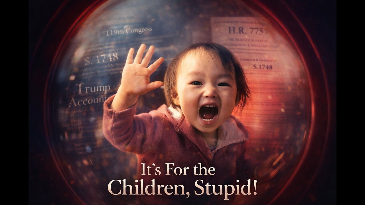 It’s For The Children, Stupid!