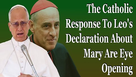 The Catholic Response To Leo's Declaration About Mary Are Eye Opening