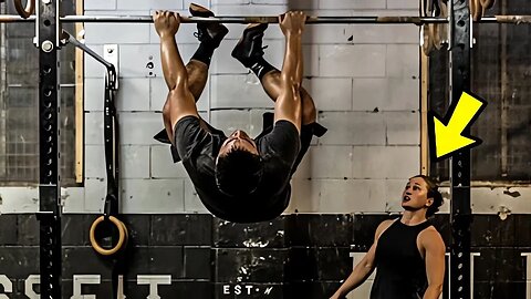 🔥Scaring People in The Gym With Calisthenics #33