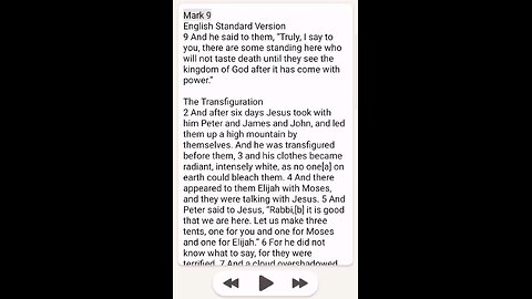 Mark Chapter 9 ESV