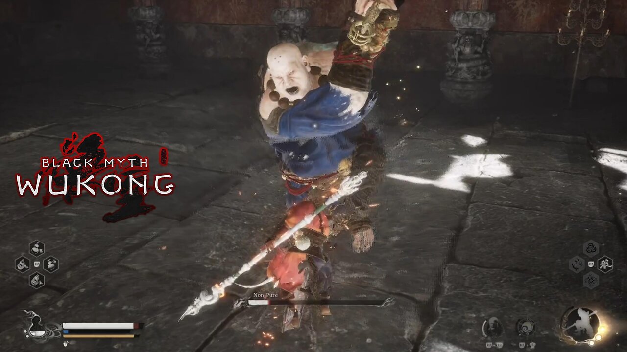 Black Myth Wukong Non Pure Boss Fight (PS5) Gameplay