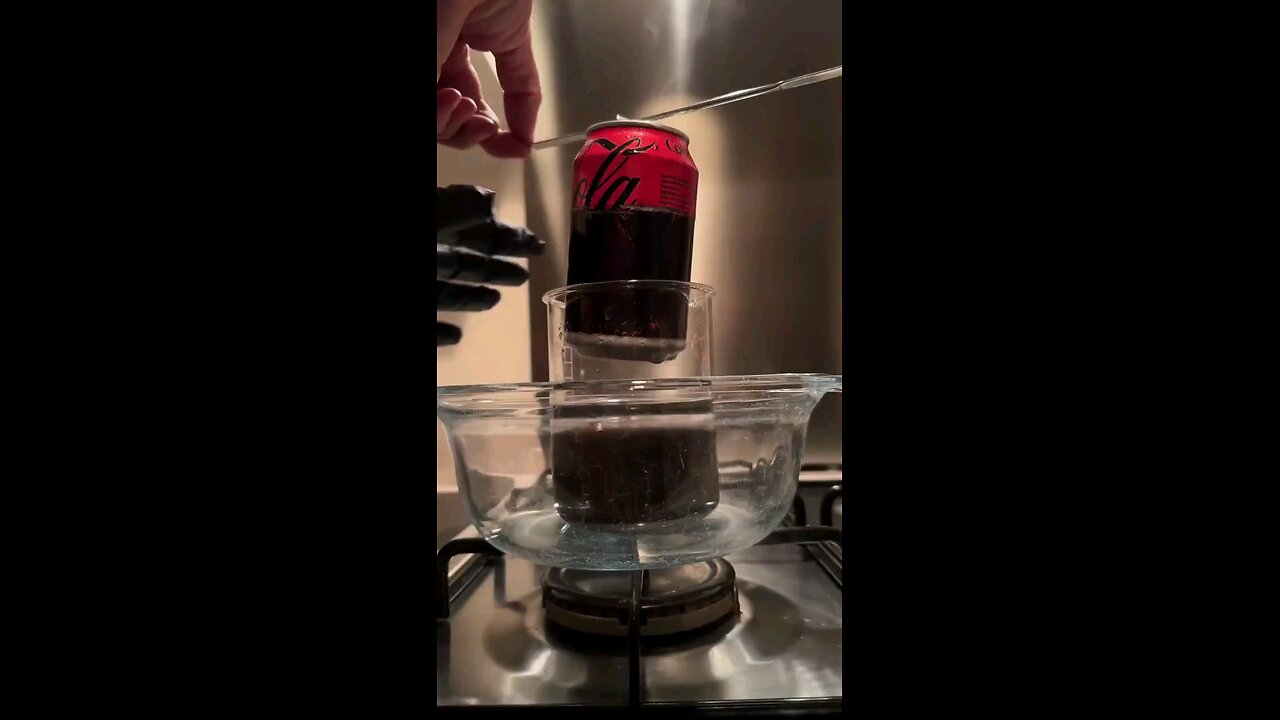 cans are not cans but plastic... Coca-Cola.....