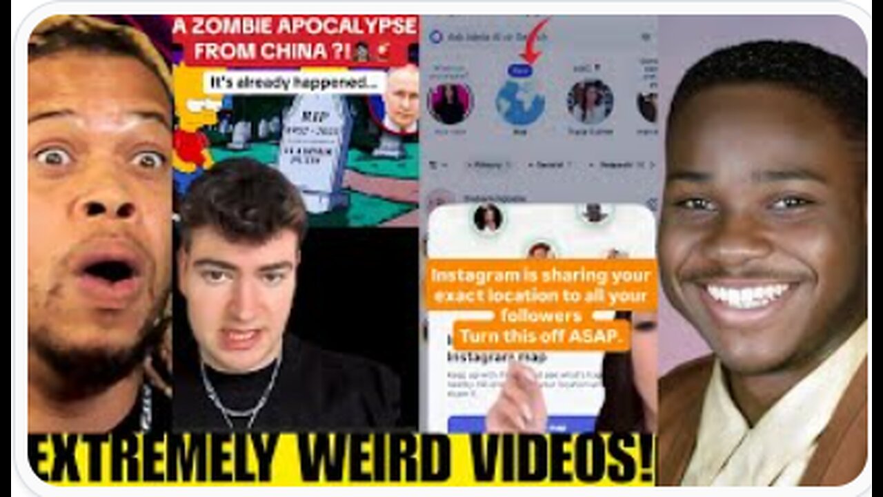 The WEIRDEST Extremely STRANGE Videos on the Internet Too CREEPY for Reality - The React Files