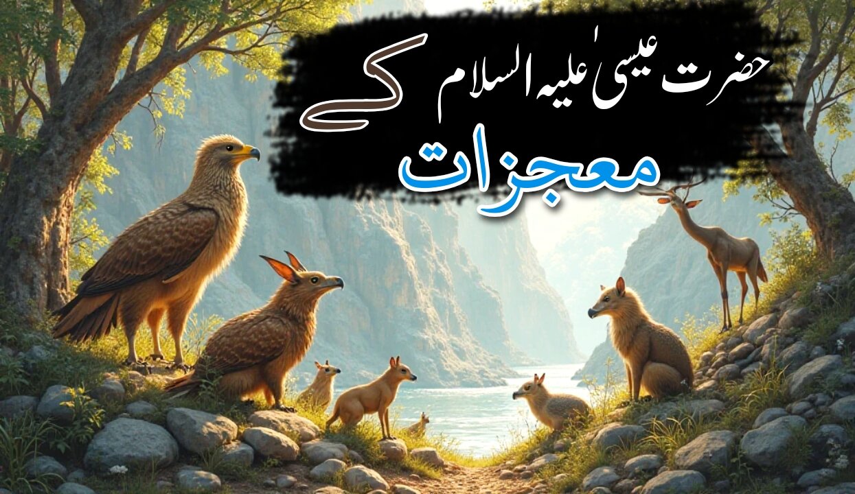 4 Miracles of Jesus | حضرت عیسٰیؑ کے معجزات | Hazrat Isa AS Ke Mojzat
