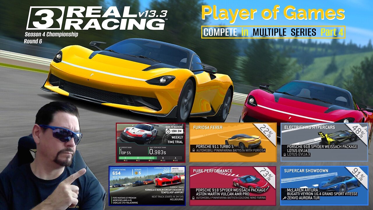 Player of Games: Real Racing 3 Update 13.3: COMPETE in MULTIPLE SERIES Part 4