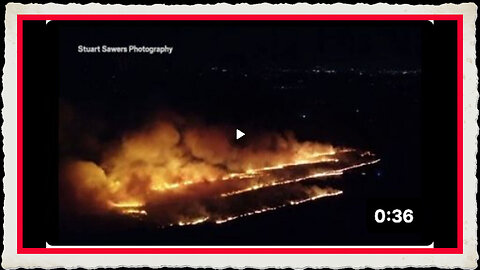RARE FOOTAGE OF DEW LASER BURNS -- YOU DECIDE..!! -- SCOTLAND