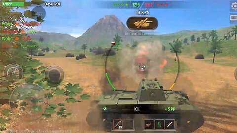 Battle Tanks #3 Vorder Action