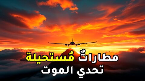 ✈️ مسموح لـ 8 طيارين فقط بالهبوط هنا: أخطر مطارات العالم