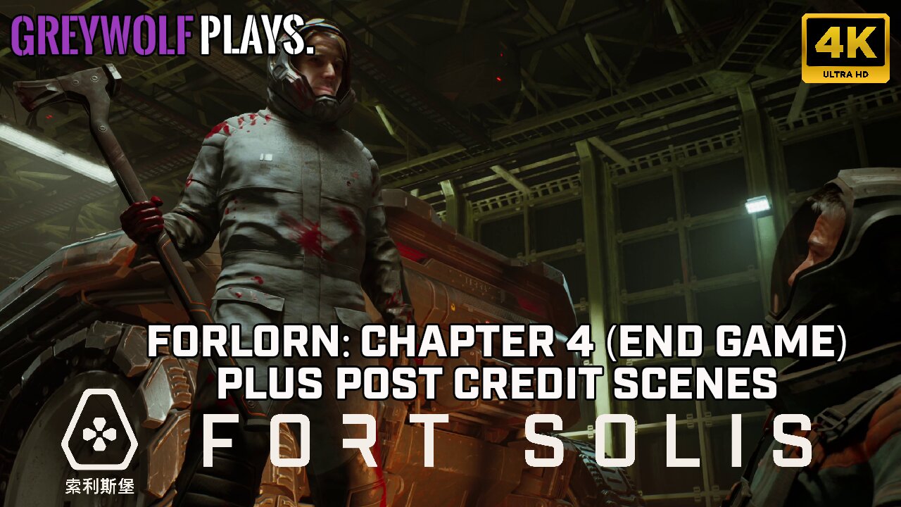 FORT SOLIS - Gameplay Walkthrough (PC) - CHAPTER 4 - FORLORN (END GAME+POST CREDIT SCENE