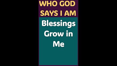 BLESSINGS GROW IN ME #wordofgod #Jesus #God #grace #blessed #spirituality #love #kindness #forgiven