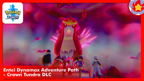 Entei Dynamax Adventure Path - Crown Tundra DLC | Pokemon Sword
