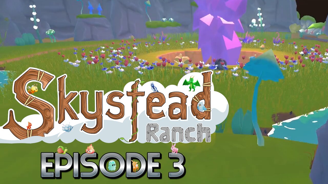 We Explore & Transform The Mine, Build A Rock Forest, & Explore The Island! | Skystead Ranch -Ep3