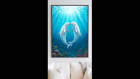 Ocean Love – White Dolphins in a Crystal Sea