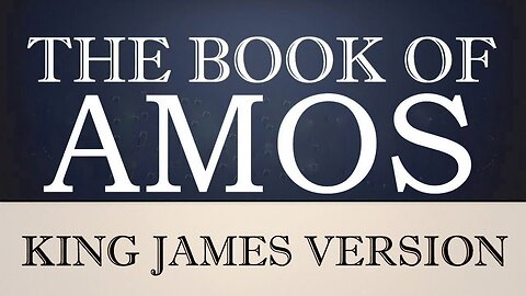 30) The Book of Amos