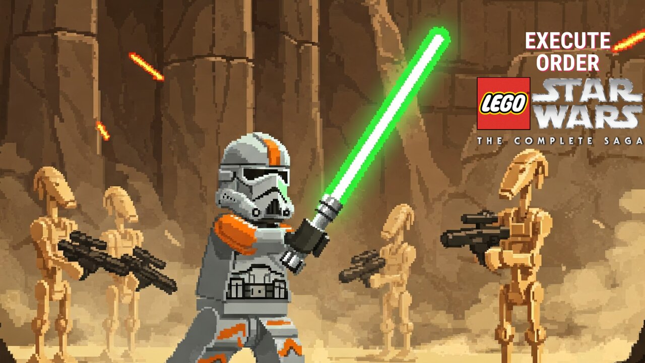 Blast from the Past. Lego Star Wars The Complete Saga.