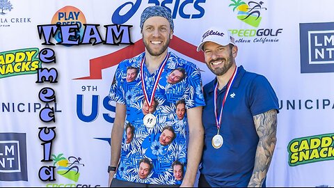 Team Temecula - Kyle and Ryan - 2nd Place - 2025 USA Speedgolf Open