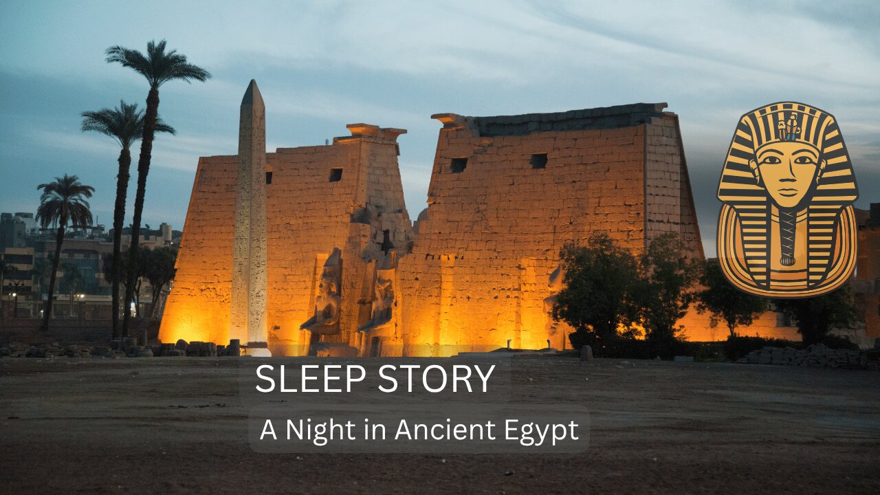 A Night in Ancient Egypt 💤 | Relaxing Sleep Story with Soft Music & Calm Narration